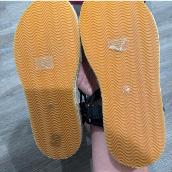 Tory Burch T Monogram Espadrille Sport Sandals - Picture 6 of 6